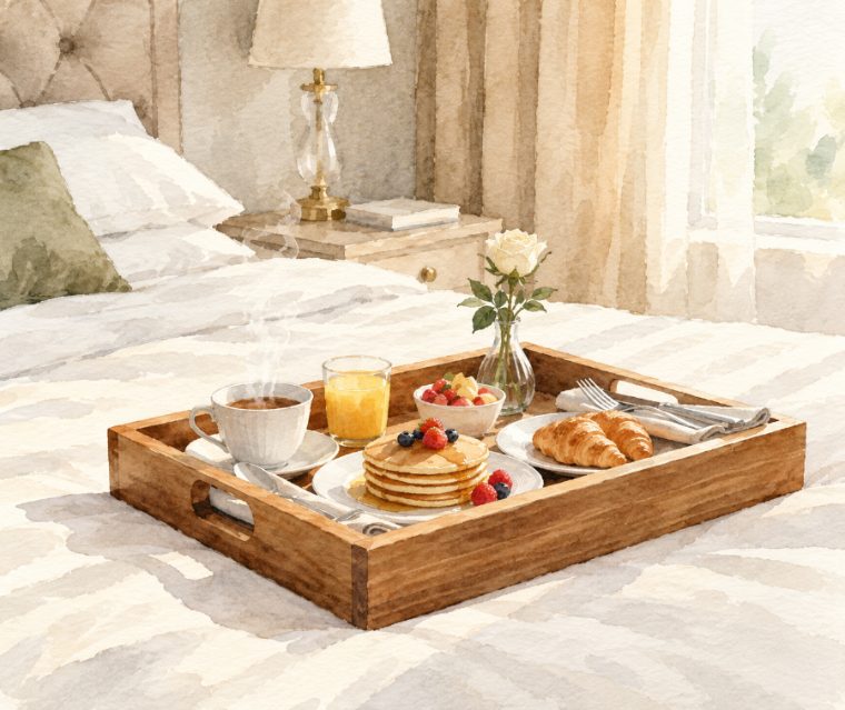 Café da Manhã na Cama