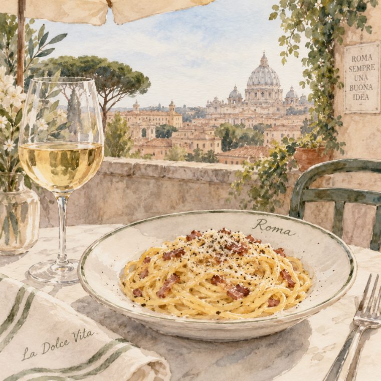 Carbonara em Roma